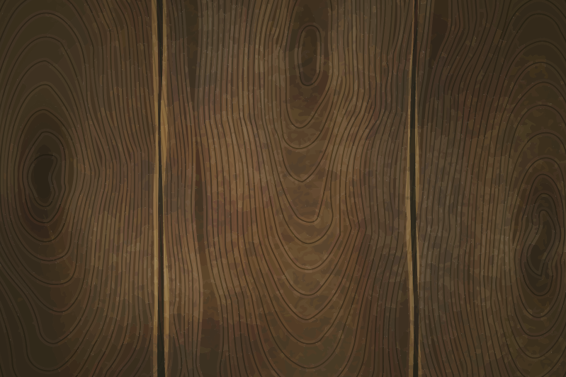 Wooden pattern dark tone textured placemats - TenStickers