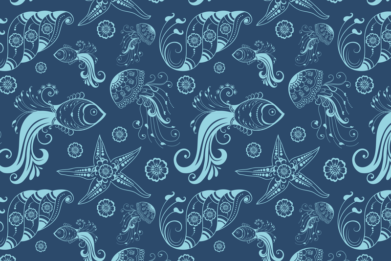 Original placemat nautical print design - TenStickers