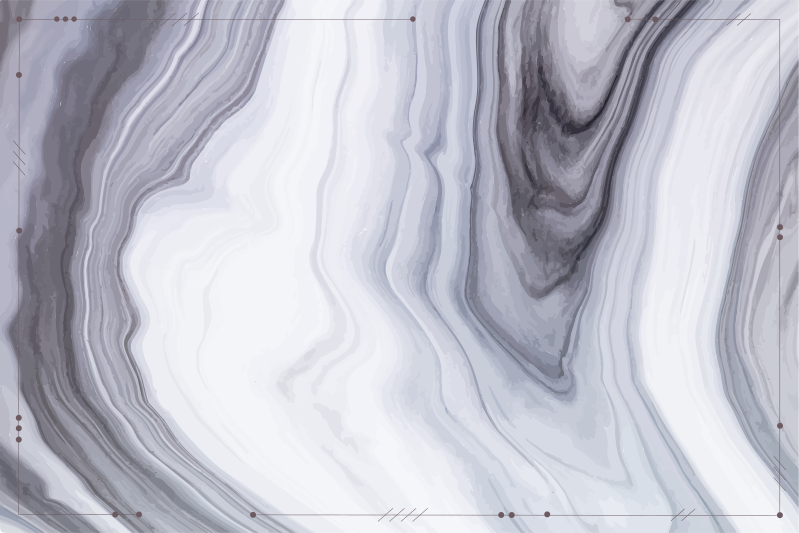 Modern placemat with elegant marble design - TenStickers