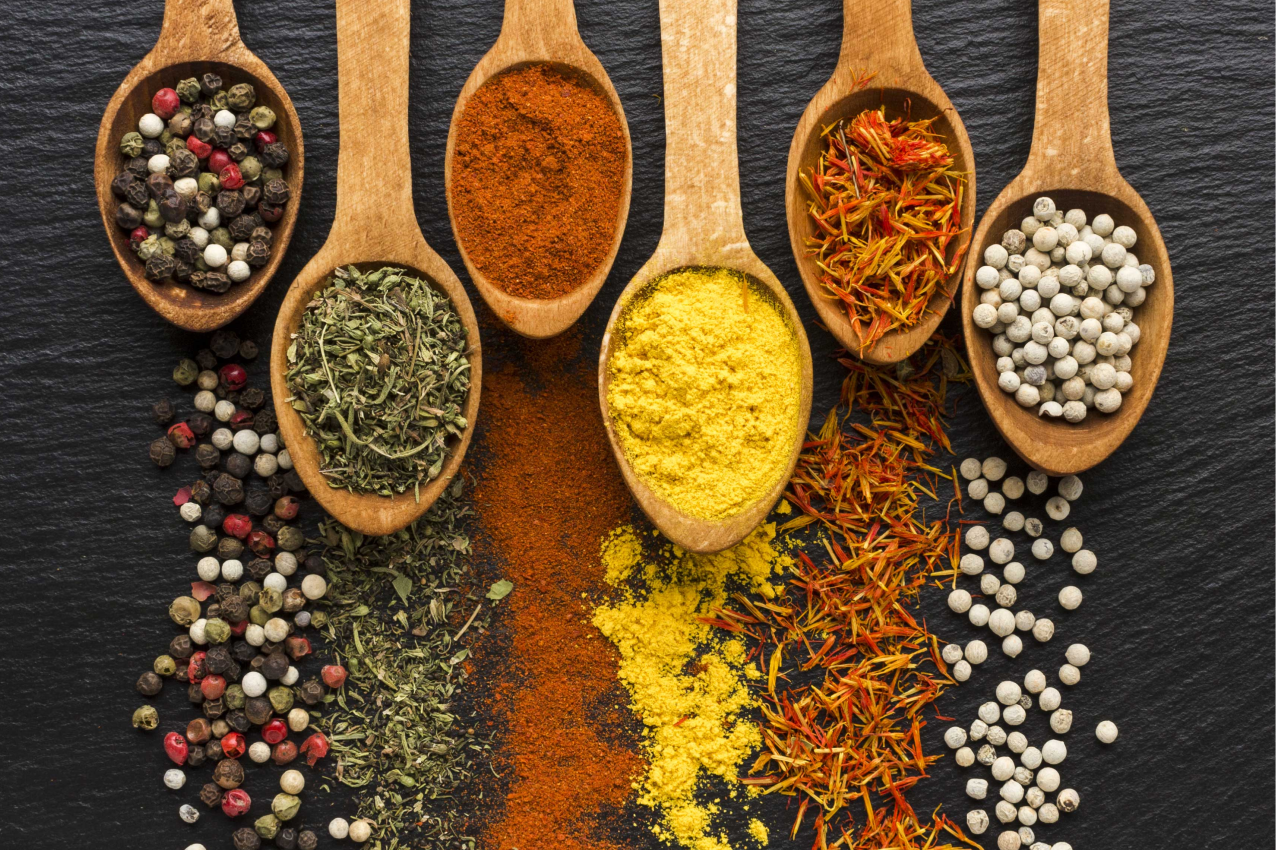 Original placemat waffle and spices - TenStickers