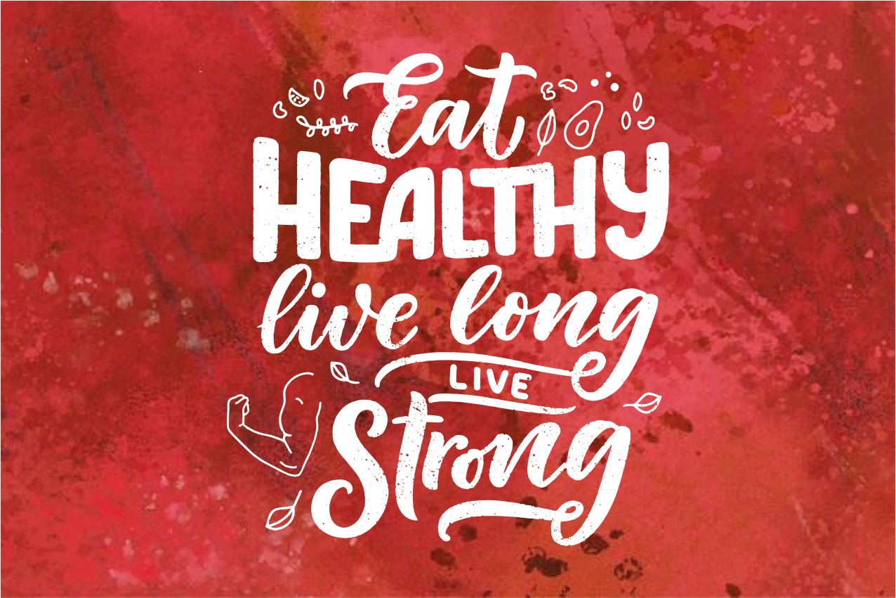 Live long stay strong home placemats - TenStickers