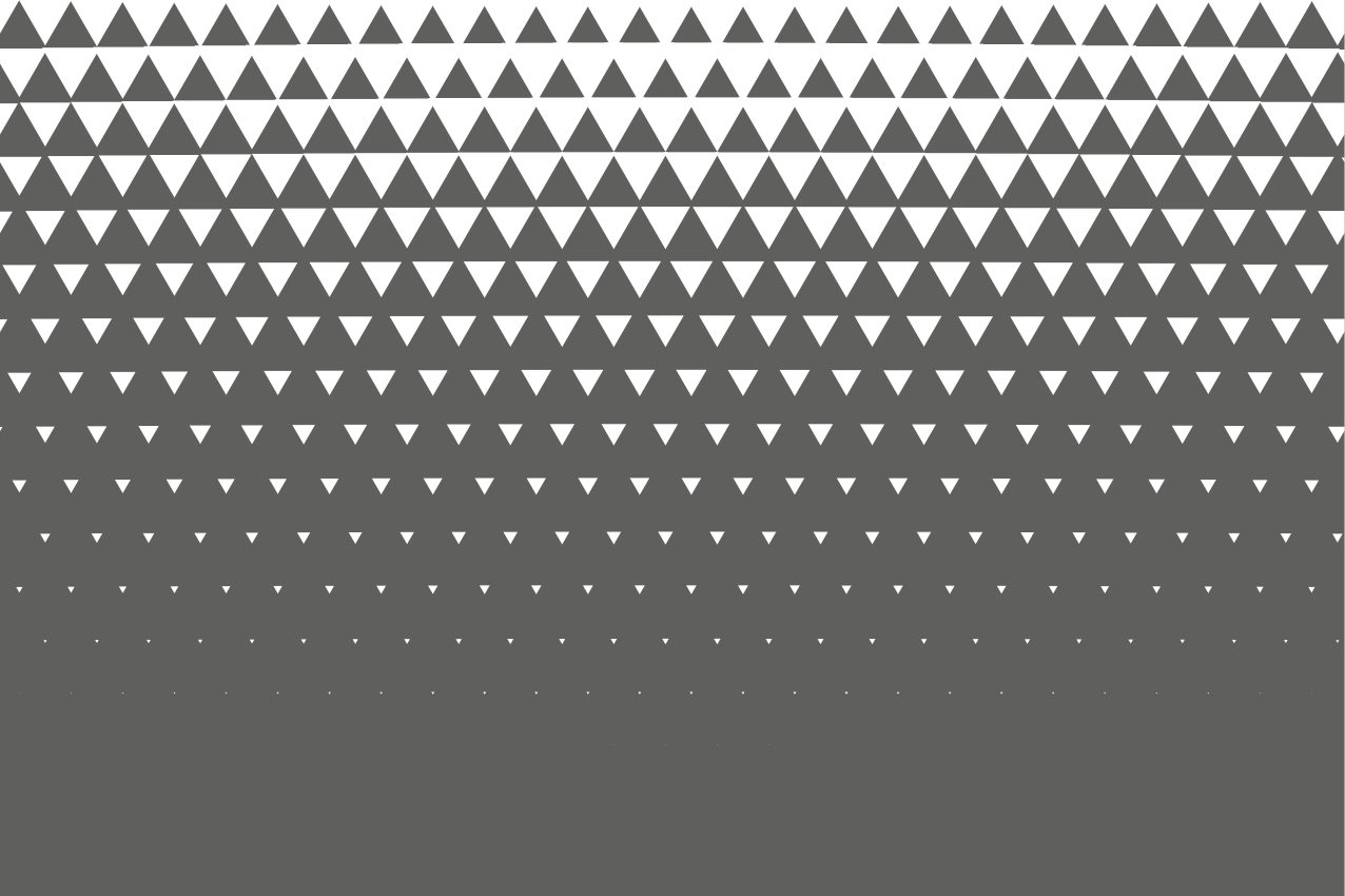 Grey and white triangles modern placemats - TenStickers