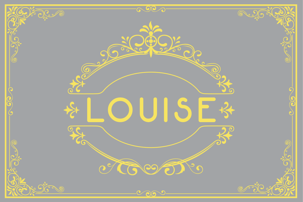 Pantone with name original placemats - TenStickers