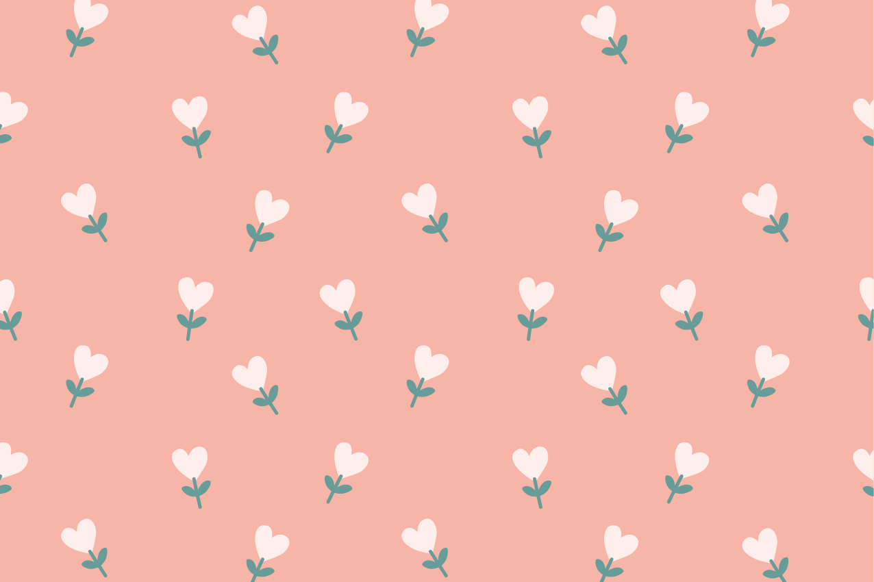 Original placemat with charming floral design - TenStickers