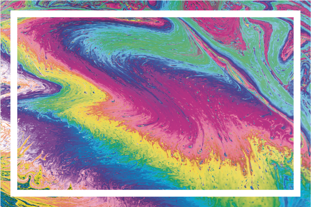 Original placemat vibrant abstract design - TenStickers