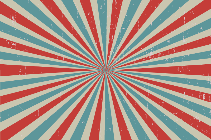 Original placemat bold spiral design - TenStickers