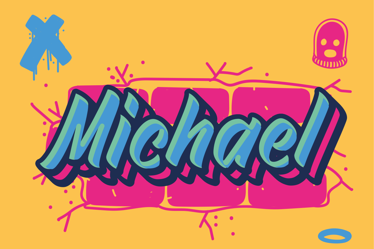 Personalisable placemat your name here - TenStickers