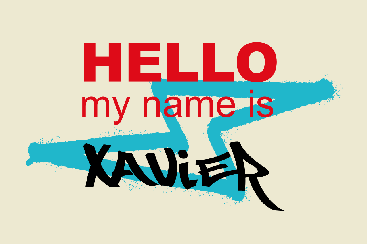 Placemat with quote personalized name announcement - TenStickers