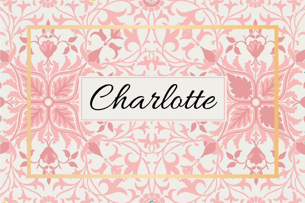 Personalisable placemat customized botanical design - TenStickers