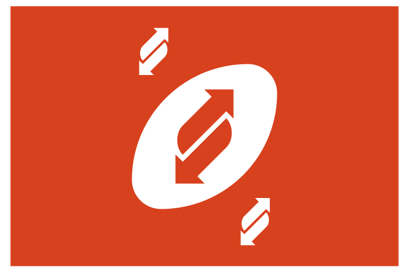 Original placemat with dynamic arrow design - TenStickers