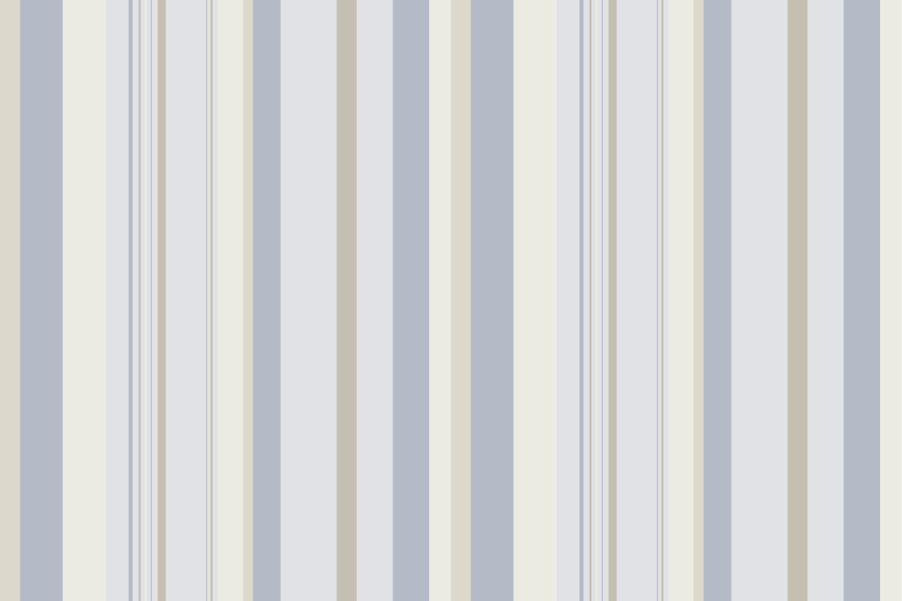 Modern placemat stripe pattern table setting - TenStickers