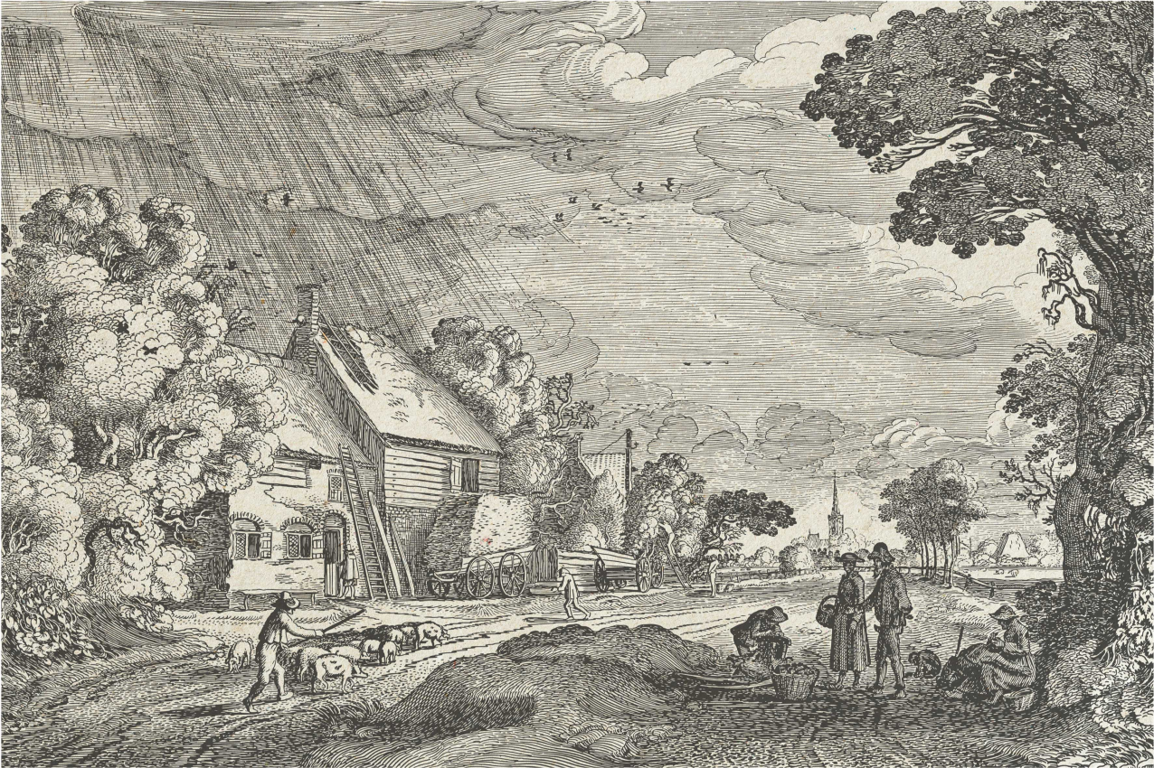 Original placemat vintage landscape design - TenStickers