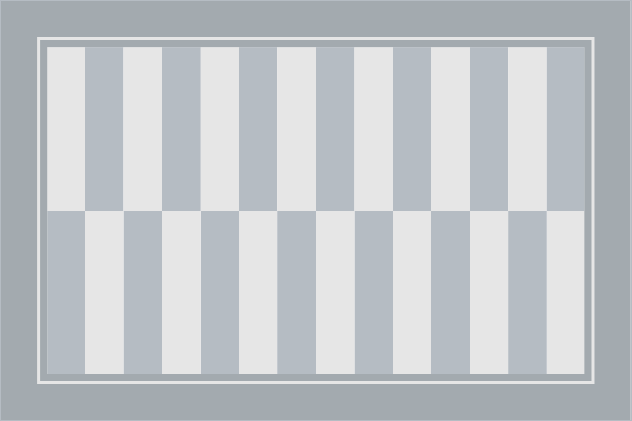 Hampton style gray lines set modern placemats - TenStickers