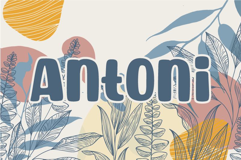 Original placemat stylish name design - TenStickers