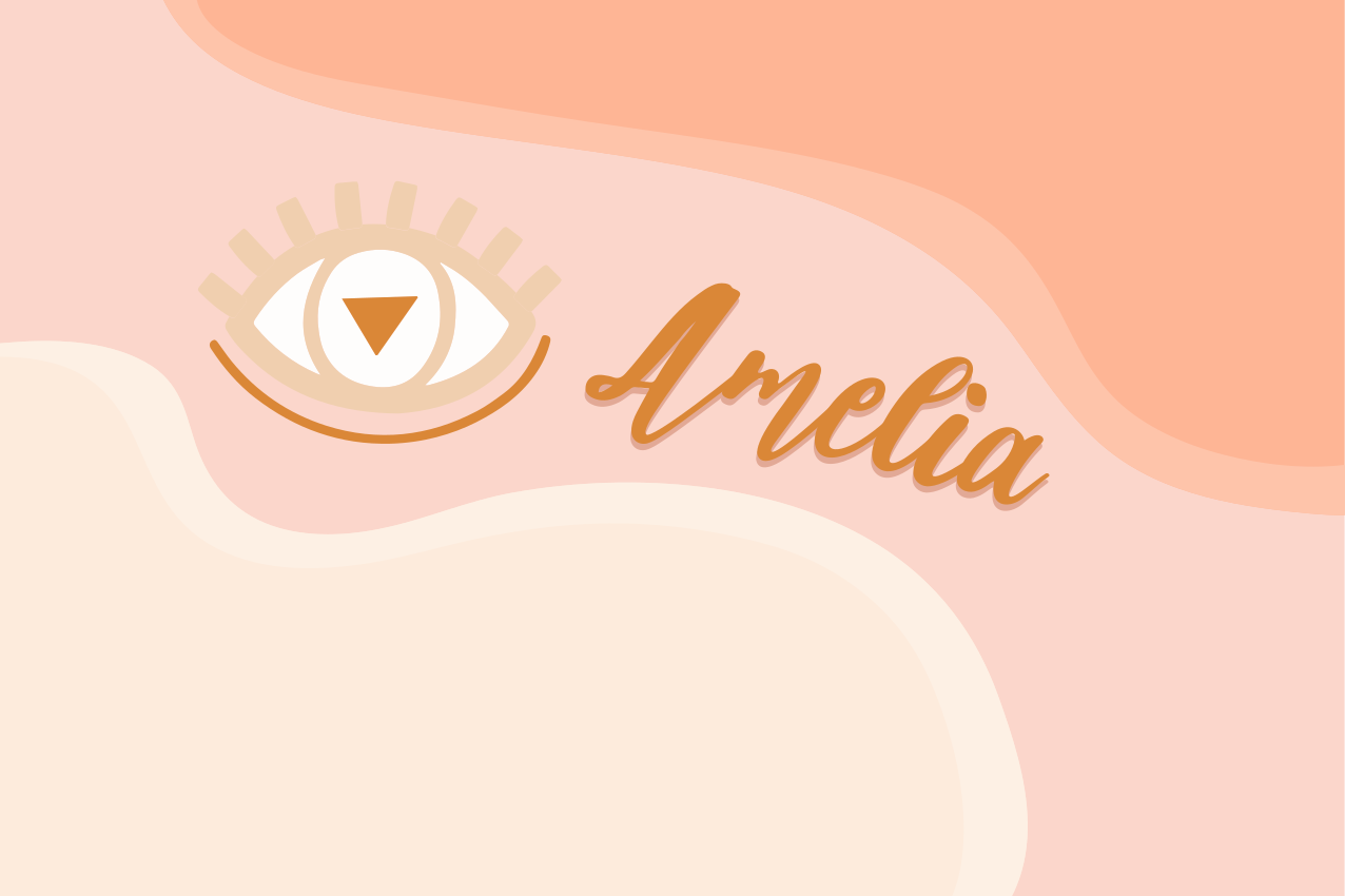 Personalisable placemat with eye motif design - TenStickers