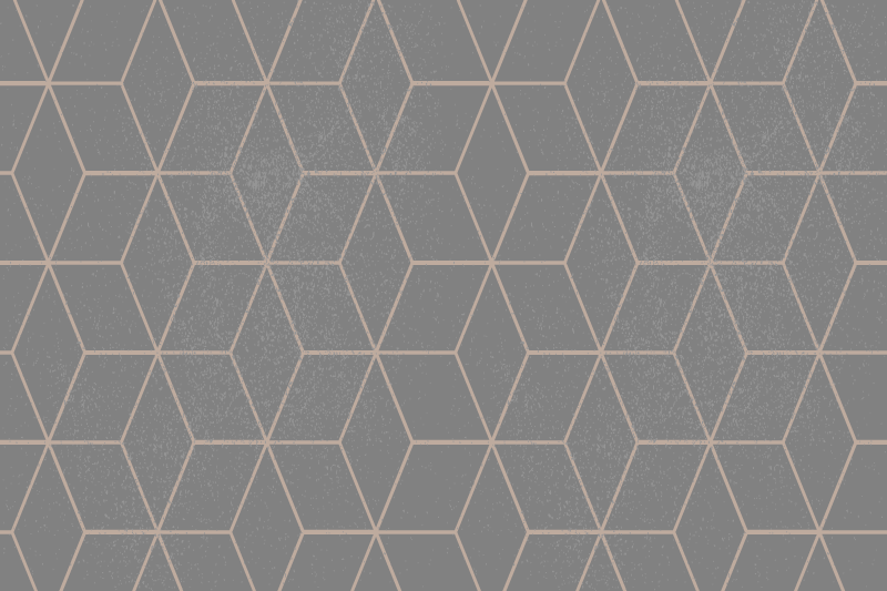 Placemat with hexagonal pattern surface - TenStickers