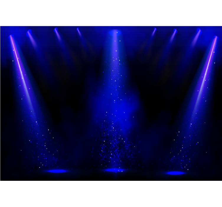 dance floor music notes wall mural - TenStickers