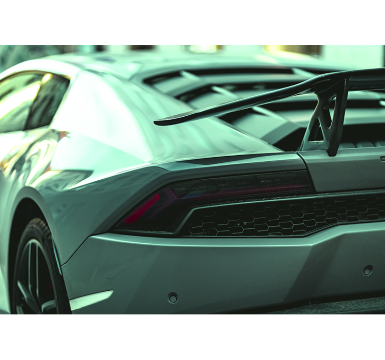 Sleek Sports Car vehicle wall mural - TenStickers