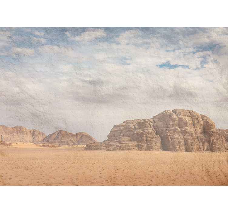 Sky full of sand Desert Wall Mural - TenStickers