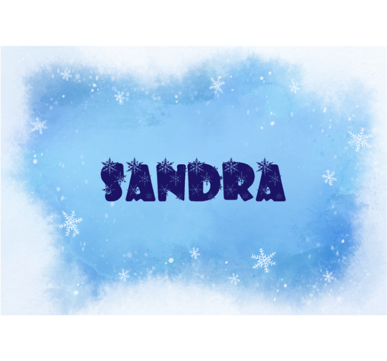 Customized Name Creation custom wall mural - TenStickers