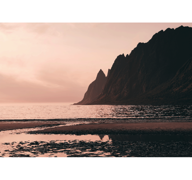 Coastal Horizon View landscape mural - TenStickers