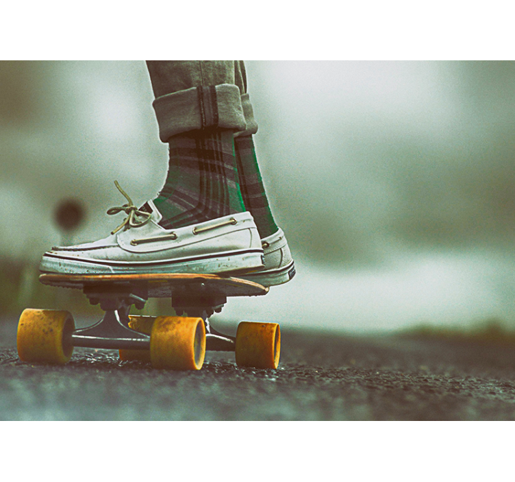 Cool Skateboard Style urban wall mural - TenStickers