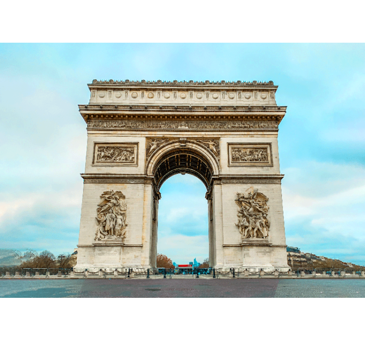 Paris wall mural of iconic paris landmark - TenStickers