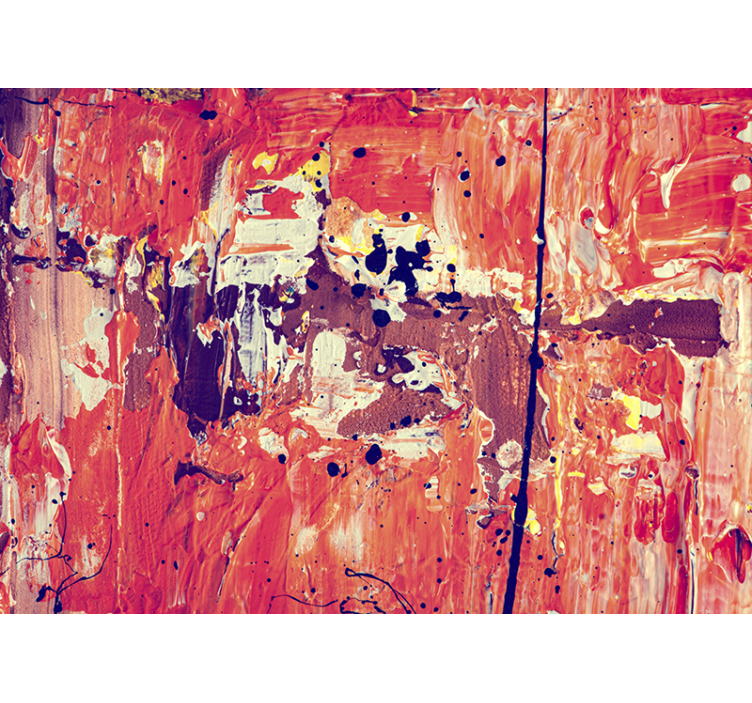 Abstract wall mural vibrant abstract design - TenStickers