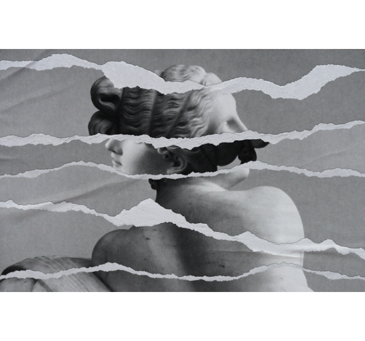 Painting mural timeless sculptural elegance - TenStickers