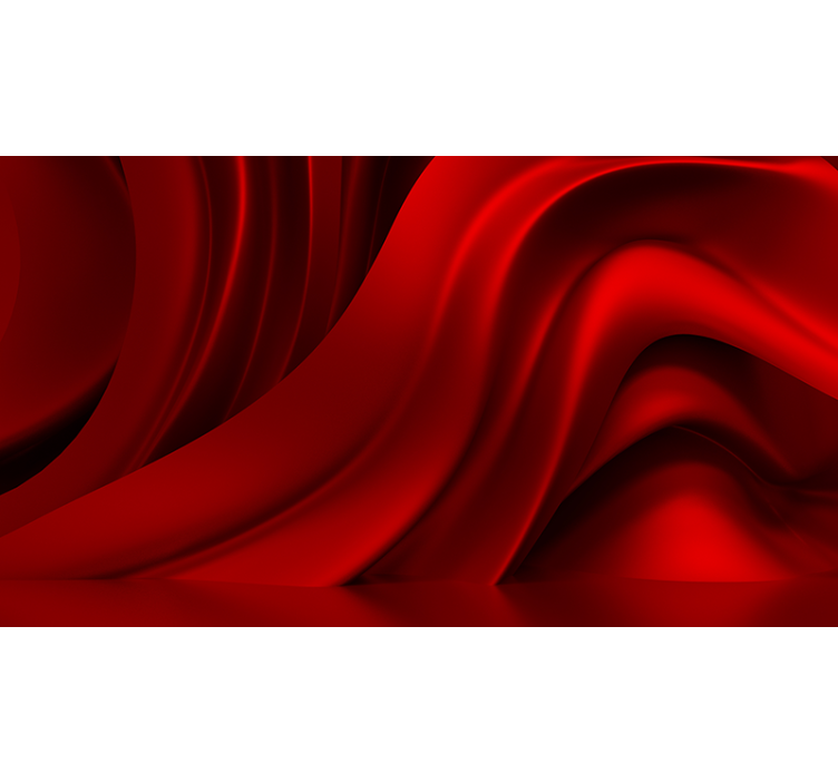 Texture wall mural satin wave design - TenStickers