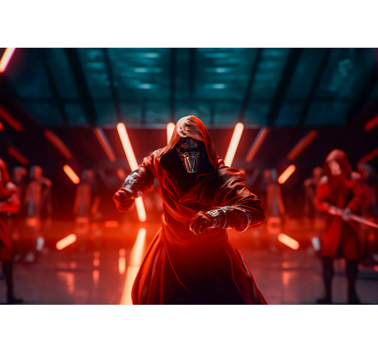 Galactic evil warrior Teenage wall mural - TenStickers