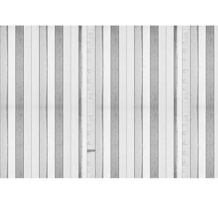 White aged slats wood wall mural - TenStickers