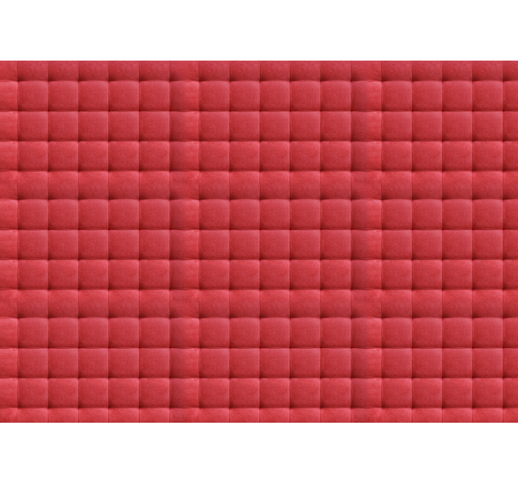 Leather Padding Design Wallpaper - TenStickers