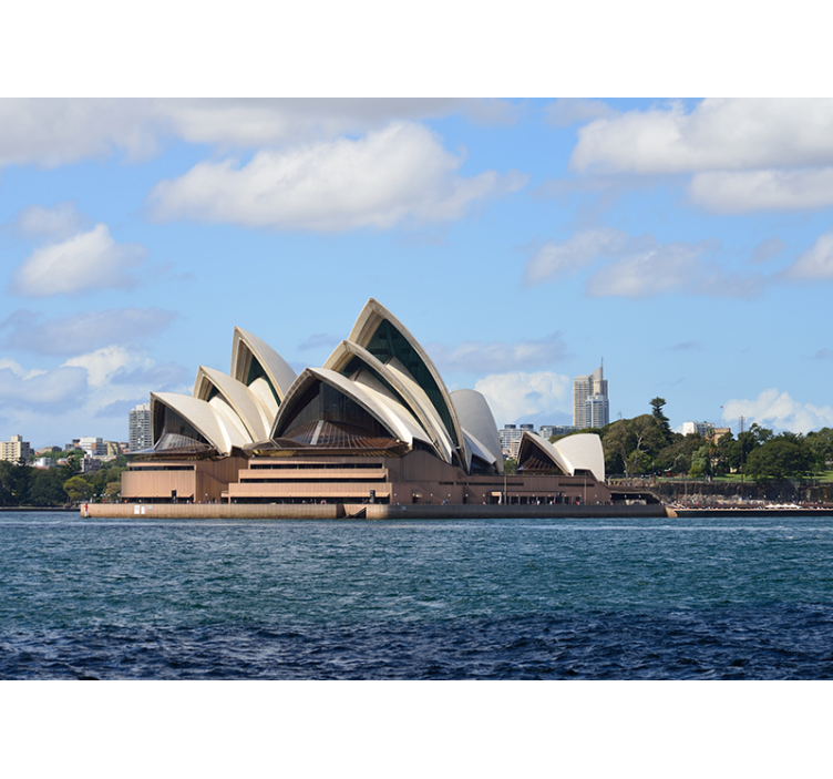 Sydney Opera House Australia Art Wall Mural - TenStickers
