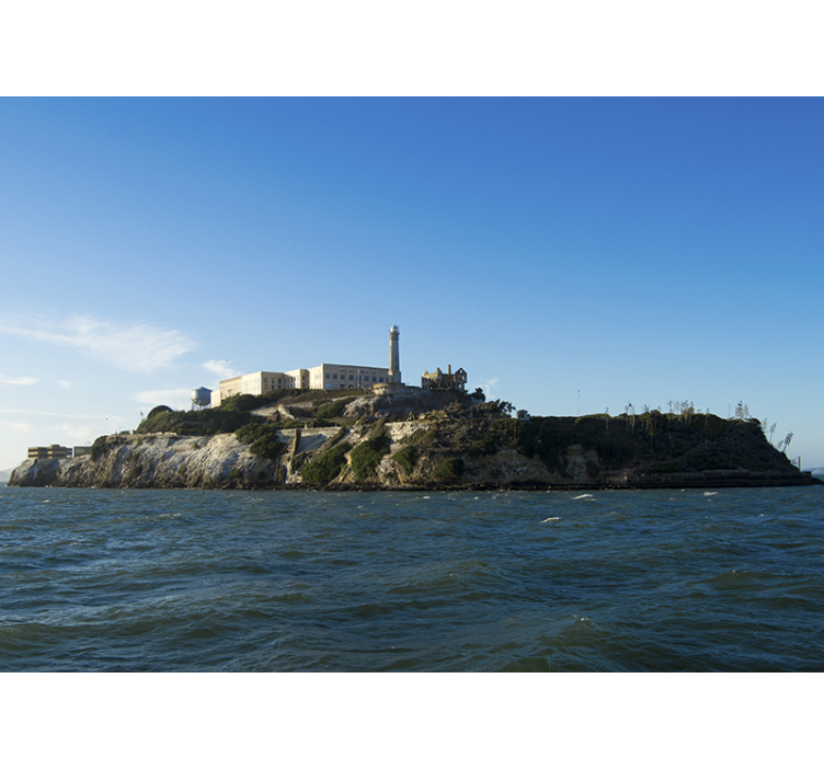 Alcatraz island wall mural - TenStickers