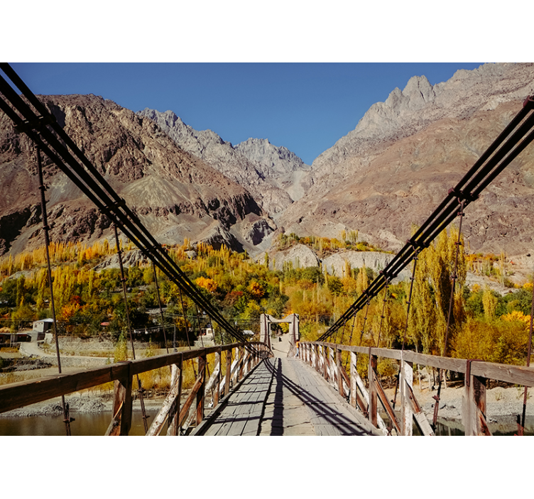 Vibrant Foliage Arrangement nature wall mural - TenStickers