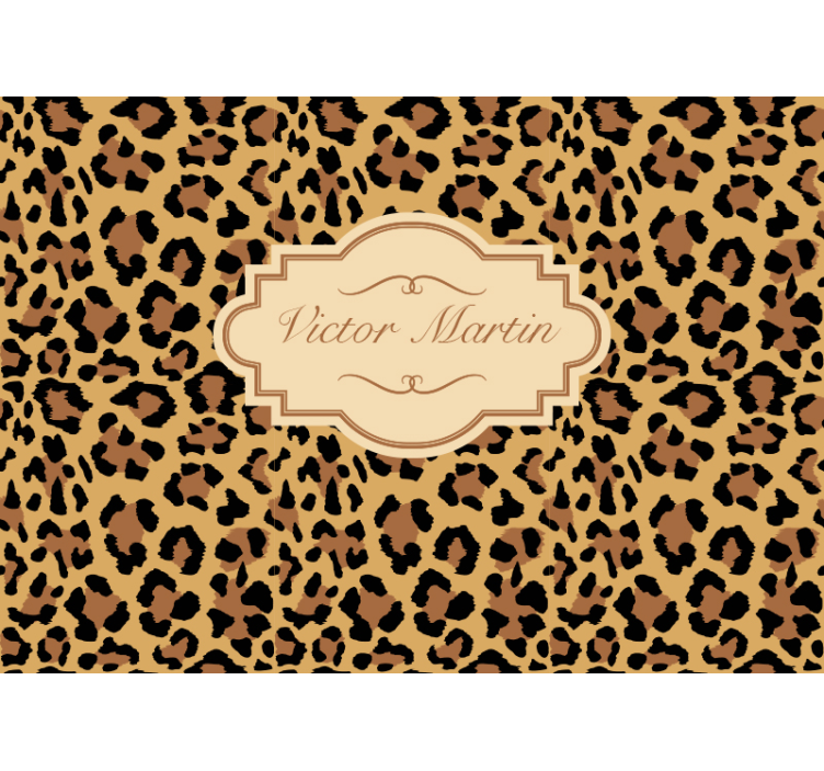 Leopard Print Pattern animal mural - TenStickers