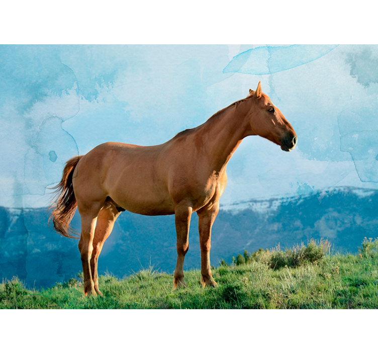 Majestic Horse Presence animal mural - TenStickers