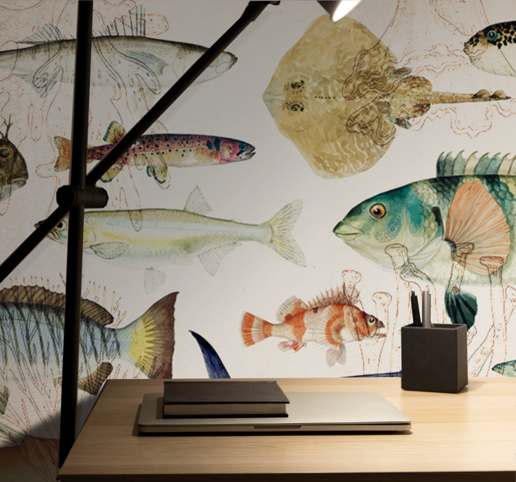 Animal mural marine life series - TenStickers