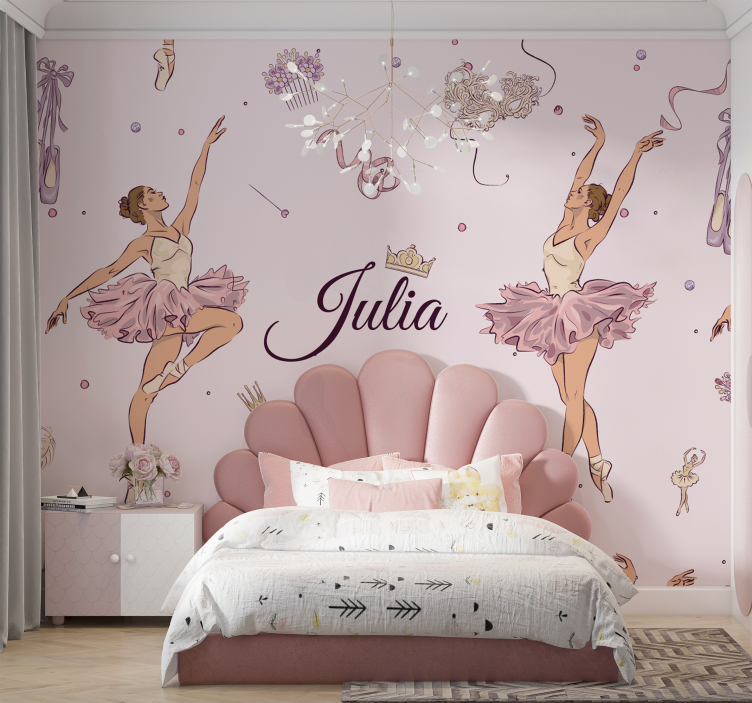 Ballet with name Teenage wall murals - TenStickers