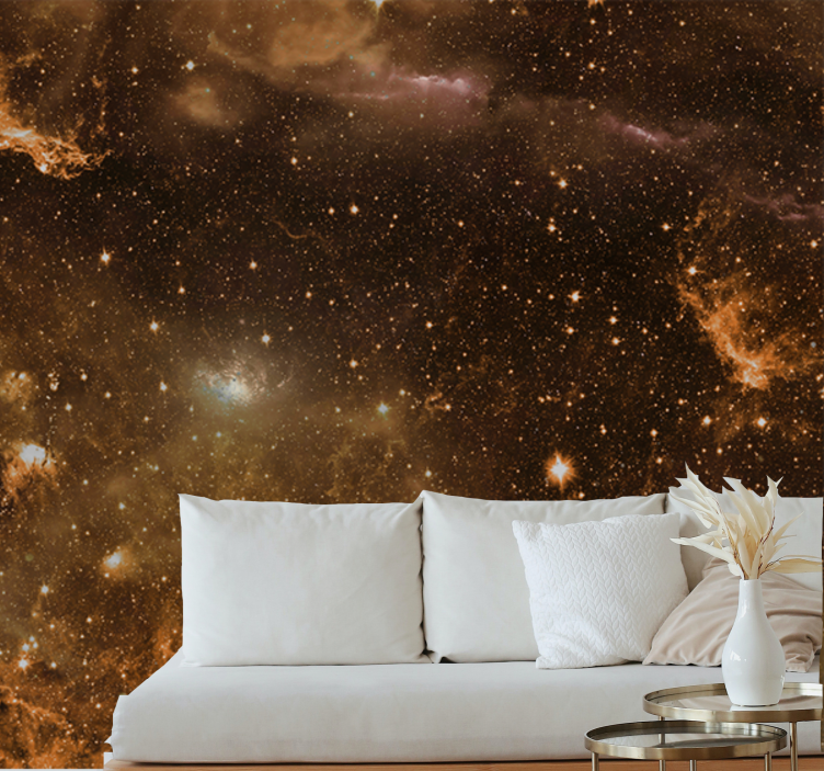 Space wall mural celestial starry abyss - TenStickers