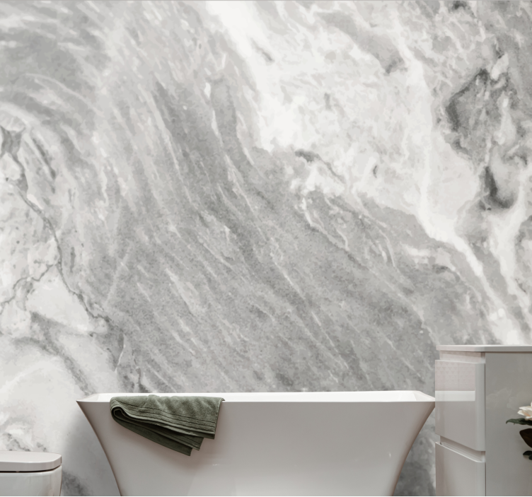 Stone wall mural with elegant marble finish - TenStickers