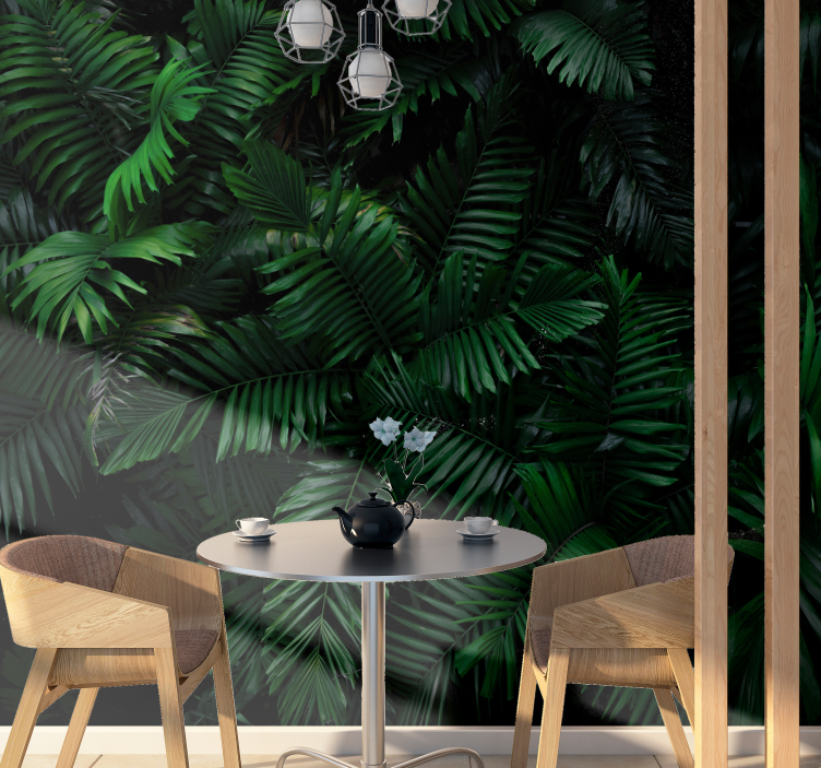 Tropical forest Forest Wall Mural - TenStickers