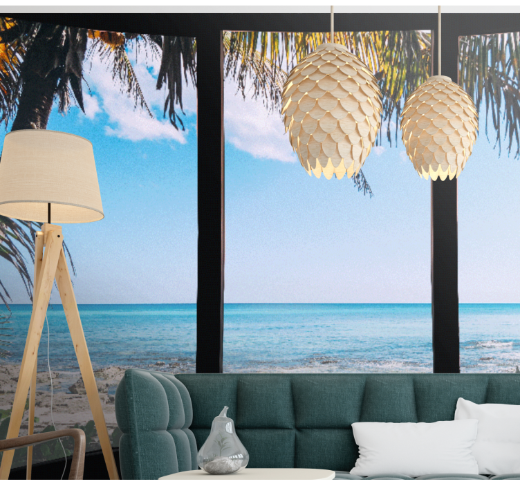 Under the sea mural tranquil ocean scene - TenStickers