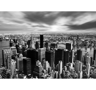 Vintage New York Wall Mural - TenStickers