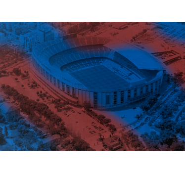 Barcelona Camp Nou Wall Murals for Bedrooms - TenStickers