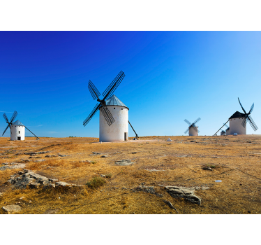 Rural area Spain mural wallpaper - TenStickers