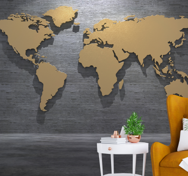 3D vintage style  3d mural wallpaper - TenStickers