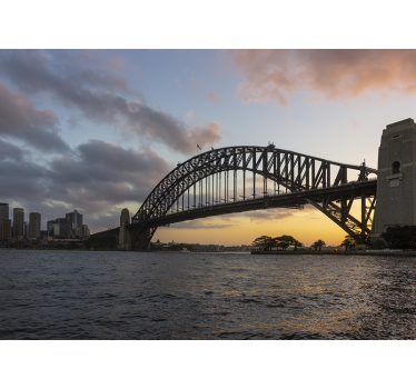 Australian Bridge in Sydney  Wall Murals for Bedrooms - TenStickers