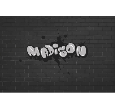 Personalised Graffiti custom murals - TenStickers